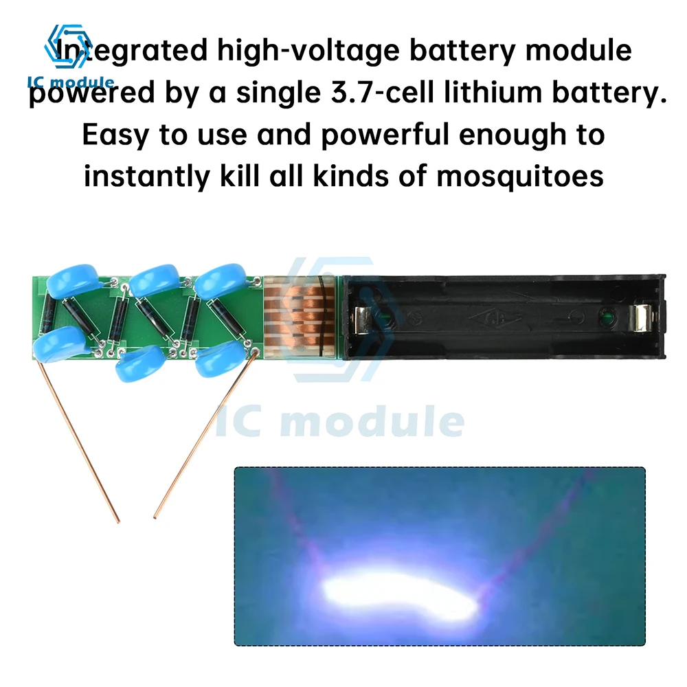 DC 3.7V to 20KV High-Voltage Module DC to DC Step Up Boost Converter Boost Ignitor Coil Pulse arc Generator
DC 3.7V to 20KV High-Voltage Module DC to DC Step Up Boost Converter Boost Ignitor Coil Pulse arc Generator