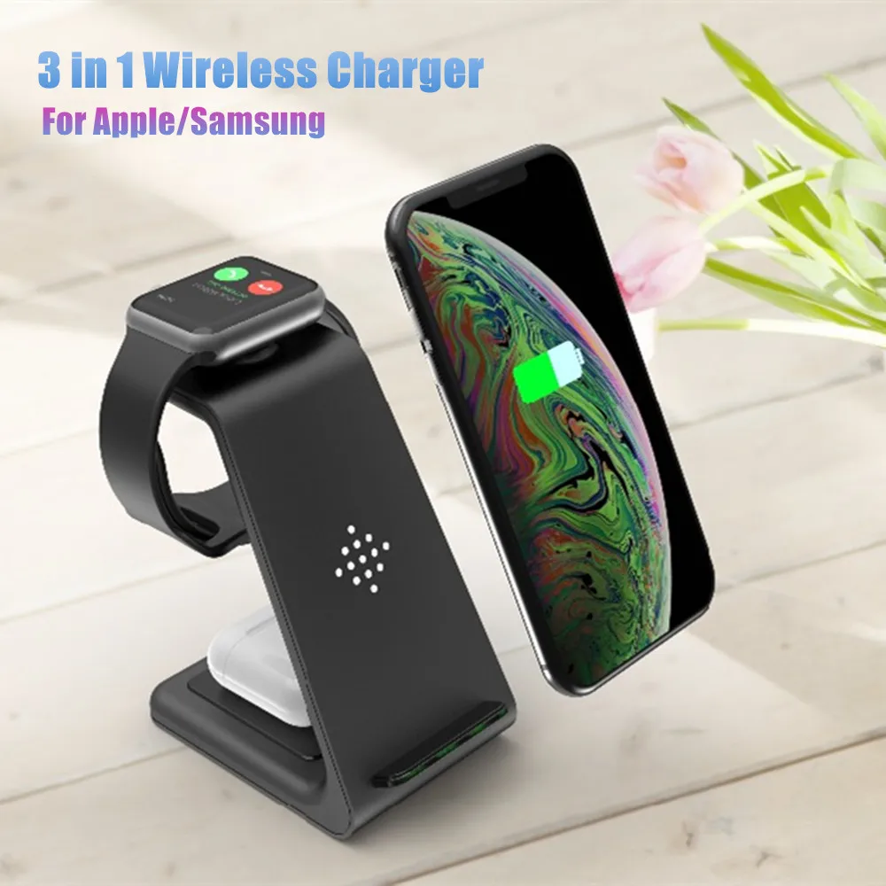 3 in 1 Induction Qi Wireless Charger Fast Charging Holder For iPhone 14 13 12Pro Samsung Galaxy Watch 5 For Apple iWatch Charger
3 in 1 Induction Qi Wireless Charger Fast Charging Holder For iPhone 14 13 12Pro Samsung Galaxy Watch 5 For Apple iWatch Charger