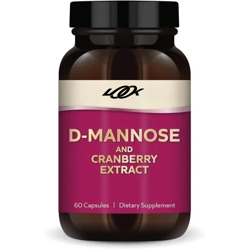 D-mannose and cranberry extract, 30 portions (60 capsules), dietary supplement, supports urinary tract health, non GMO
D-mannose and cranberry extract, 30 portions (60 capsules), dietary supplement, supports urinary tract health, non GMO
