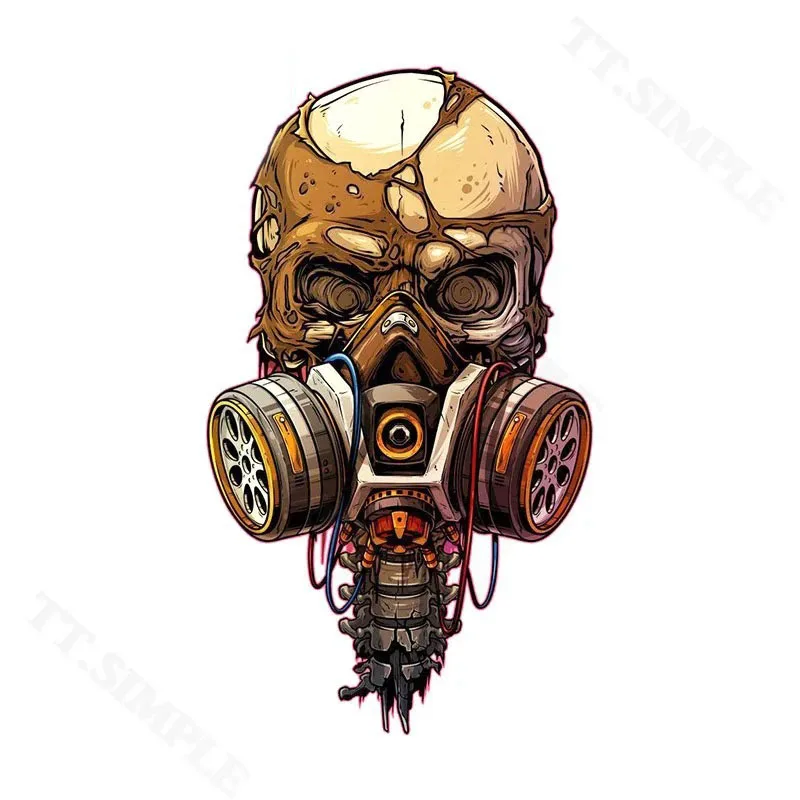 TT 3D Biochemical Gas Mask Decal Funny Skull Car Sticker for SUV 4X4 Window Bumper Offroad Trunk Decoration JDM Stickers
TT 3D Biochemical Gas Mask Decal Funny Skull Car Sticker for SUV 4X4 Window Bumper Offroad Trunk Decoration JDM Stickers