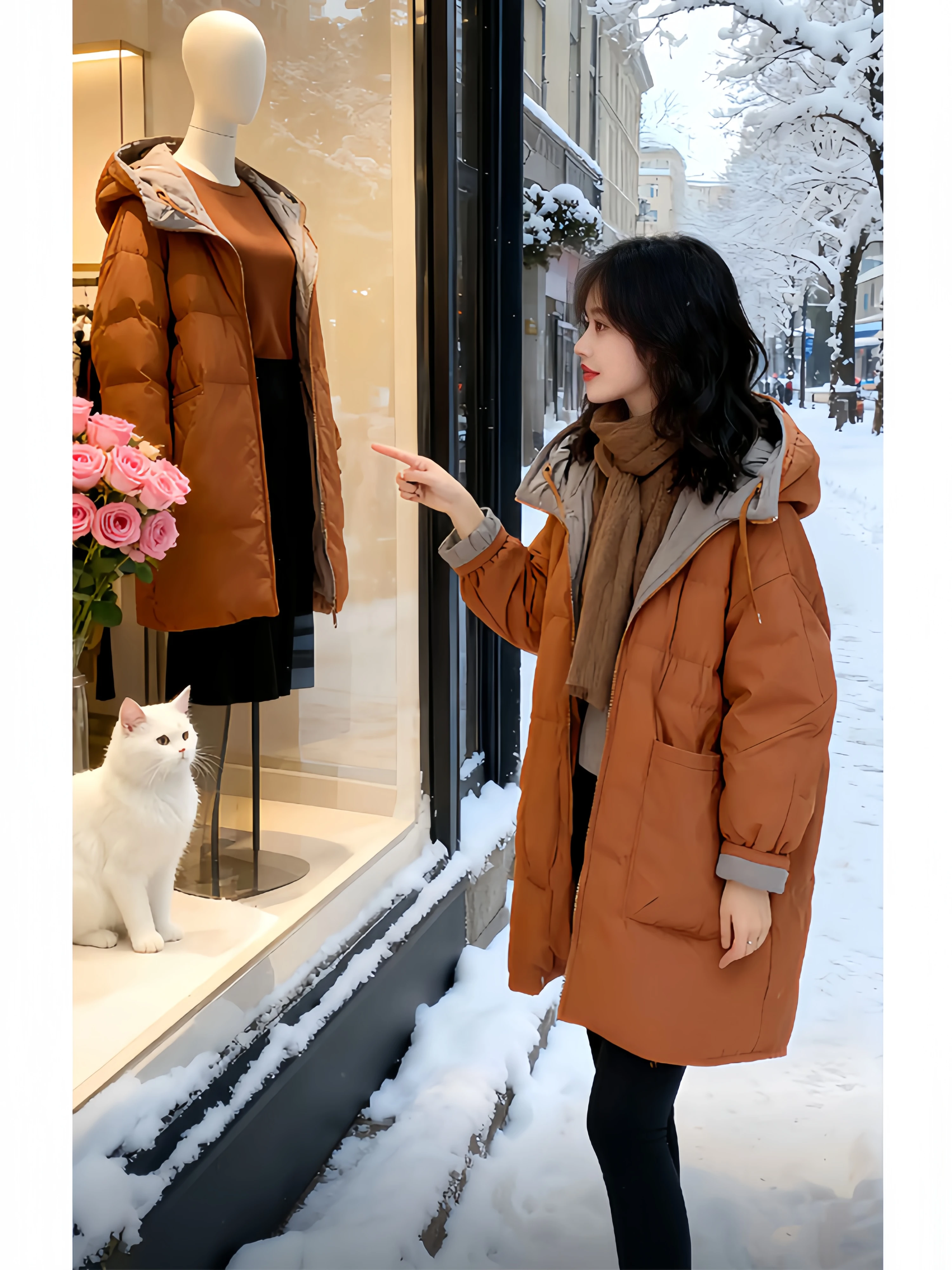 Stylish Thickened down Cotton Jacket Women's Unique Beautiful Little Quilt 2026 New Winter Clothes Padded Outerwear
Stylish Thickened down Cotton Jacket Women's Unique Beautiful Little Quilt 2026 New Winter Clothes Padded Outerwear