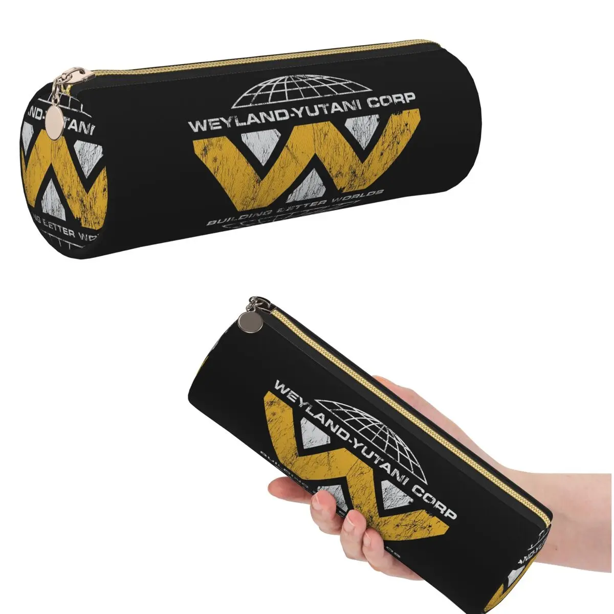Alien Romulus Lab Weyland - Yutani Xenomorph Experiments Pencil Case for Students School Cylinder Pen Box Pencil Bag Pen Holder
Alien Romulus Lab Weyland - Yutani Xenomorph Experiments Pencil Case for Students School Cylinder Pen Box Pencil Bag Pen Holder