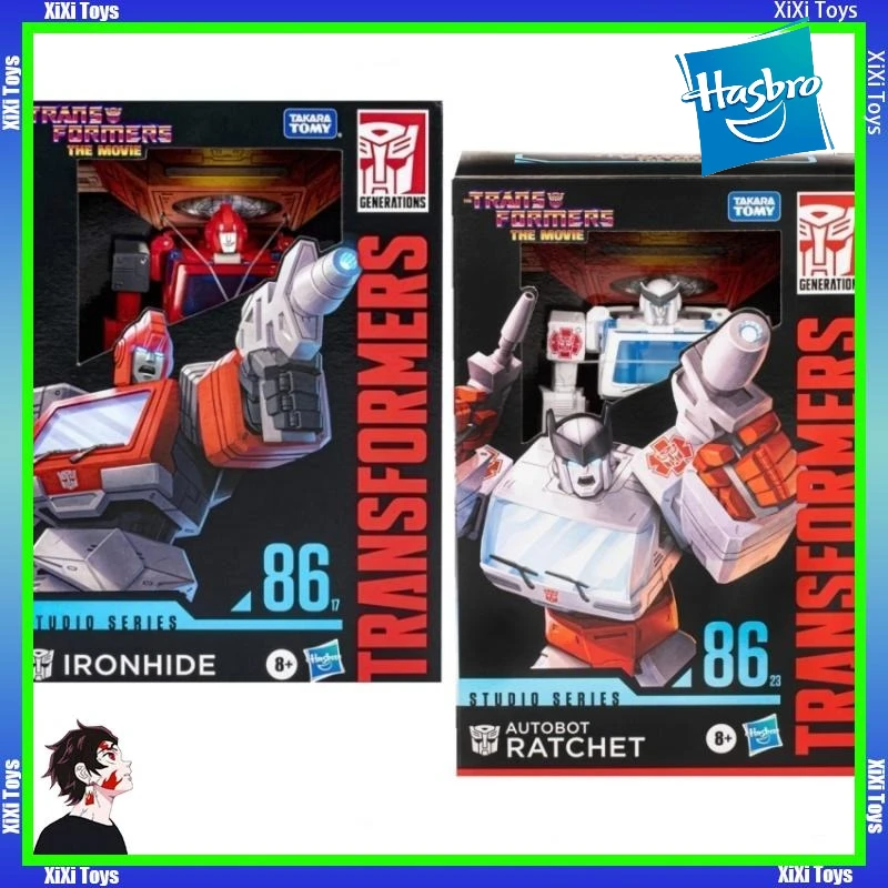 Hasbro Transformers Studio Series SS86-17 Voyager Ironhide SS86-23 Voyager Autobot Ratchet Action Figure Robot Toys Gift
Hasbro Transformers Studio Series SS86-17 Voyager Ironhide SS86-23 Voyager Autobot Ratchet Action Figure Robot Toys Gift