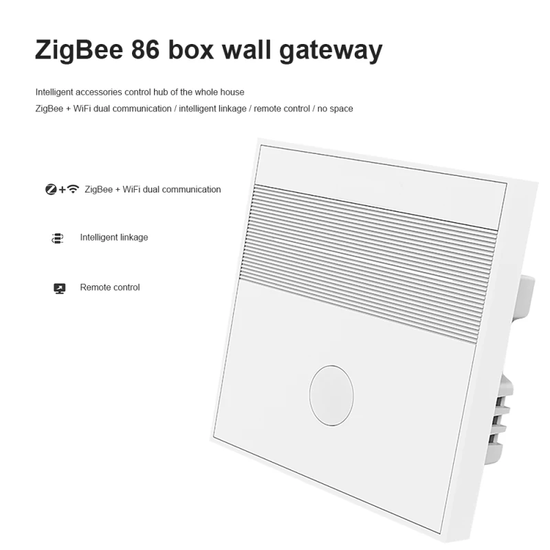 Gateway Mini легко установить 2,4 ГГц Wi-Fi огнестойкий ПК высокое качество через Tuya/smart Life App работает с Alexa
Gateway Mini легко установить 2,4 ГГц Wi-Fi огнестойкий ПК высокое качество через Tuya/smart Life App работает с Alexa