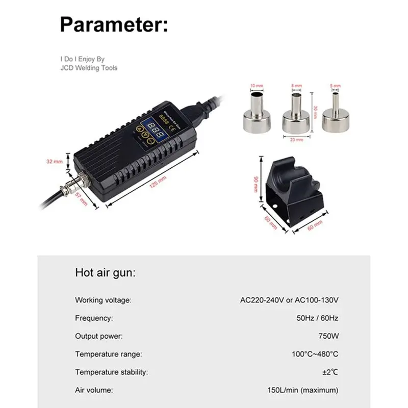 ABNH 8858 Тепловой инструмент, паяльная станция Мини-инструмент для пайки горячим воздухом, сварочный ремонтный инструмент с тепловым вентилятором 700 Вт, вилка стандарта США
ABNH 8858 Тепловой инструмент, паяльная станция Мини-инструмент для пайки горячим воздухом, сварочный ремонтный инструмент с тепловым вентилятором 700 Вт, вилка стандарта США