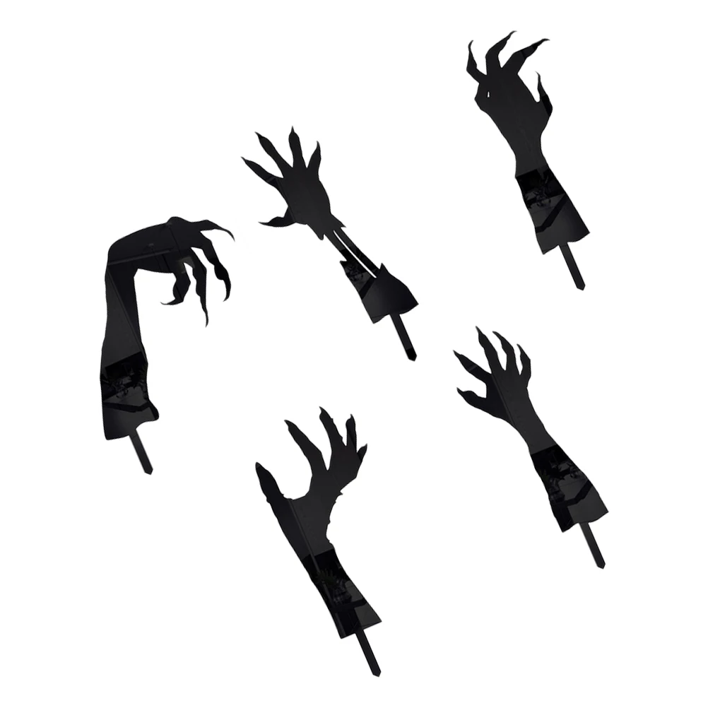 5pcs Ghost Hand Acrylic Decoration Halloween Outdoor Ornaments Lawn Signs Yard Garden PlacardsHaunted House Props
5pcs Ghost Hand Acrylic Decoration Halloween Outdoor Ornaments Lawn Signs Yard Garden PlacardsHaunted House Props