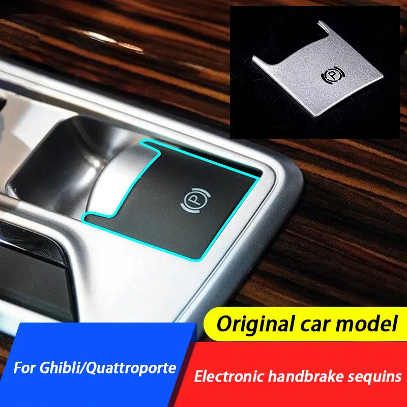 Car Interior Electronic Handbrake Cover Trim Stickers Car Accessories For Maserati Ghibli Quattroporte 2013 2014 2015
Car Interior Electronic Handbrake Cover Trim Stickers Car Accessories For Maserati Ghibli Quattroporte 2013 2014 2015