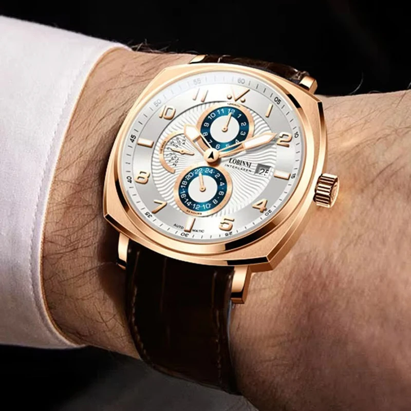 LOBINNI Casual Wristwatches JHB10 Auto Movement 43mm Big Dial Luminous Hands Men's Wrist Automatic Watches 2025
LOBINNI Casual Wristwatches JHB10 Auto Movement 43mm Big Dial Luminous Hands Men's Wrist Automatic Watches 2025