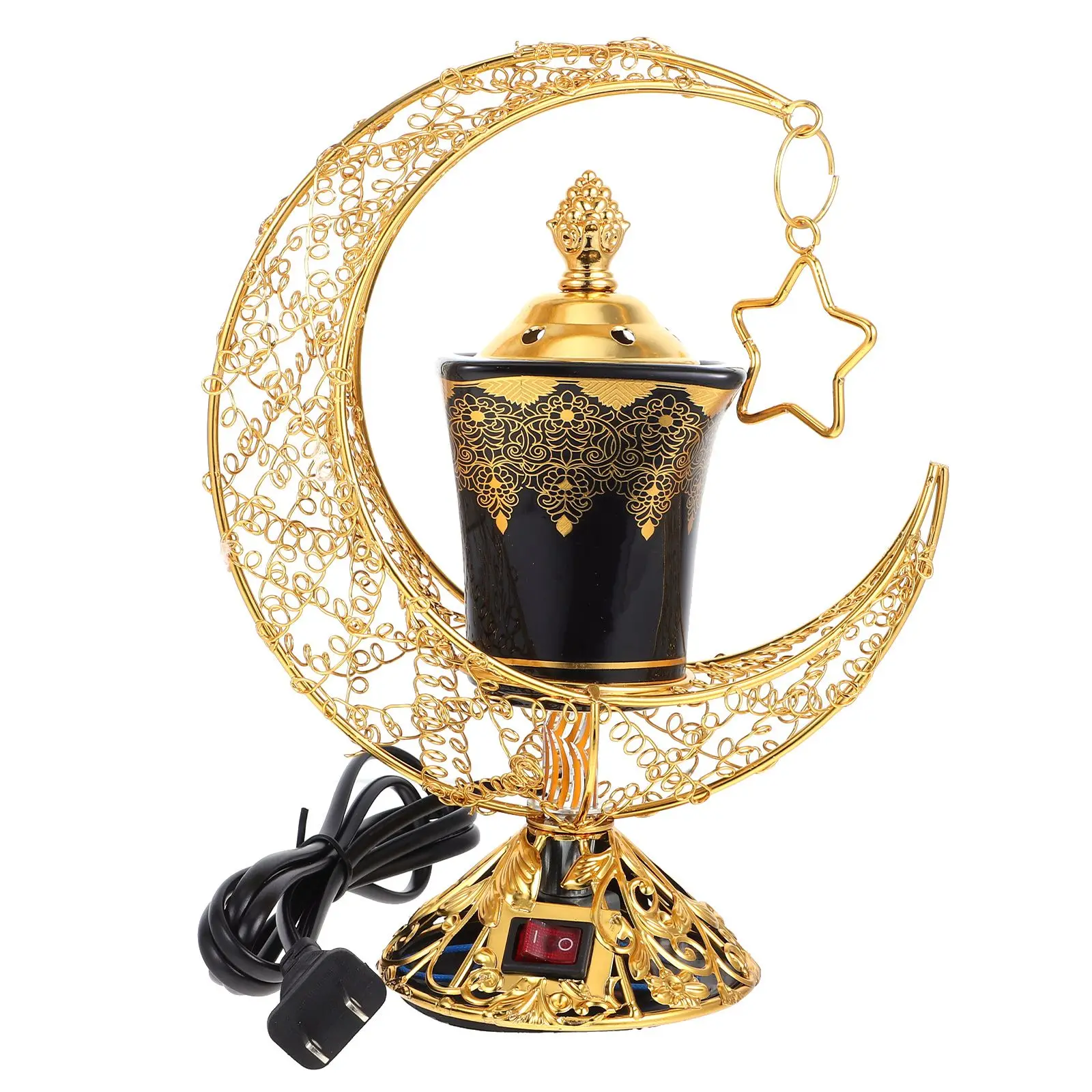 Electric Incense Burner Aroma Decorative Censer Household Metal Centerpiece Decorations Home
Electric Incense Burner Aroma Decorative Censer Household Metal Centerpiece Decorations Home