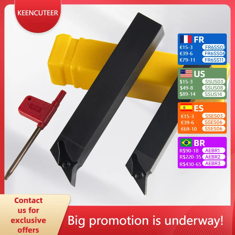 SVQCR1616H11 SVQCR1616H16 SVQCR2020K16 SVQCR2525M16 External Turning Tool SVQCR Cutter Bar CNC Lathe Bar Turning Holder
SVQCR1616H11 SVQCR1616H16 SVQCR2020K16 SVQCR2525M16 External Turning Tool SVQCR Cutter Bar CNC Lathe Bar Turning Holder