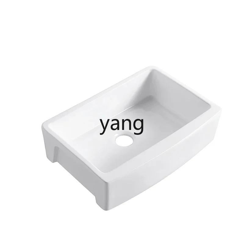 CX Modern Kitchen Ceramic Vegetable Wash Basin Old-fashioned Household Front Semi-Embedded Large Sink
CX Modern Kitchen Ceramic Vegetable Wash Basin Old-fashioned Household Front Semi-Embedded Large Sink
