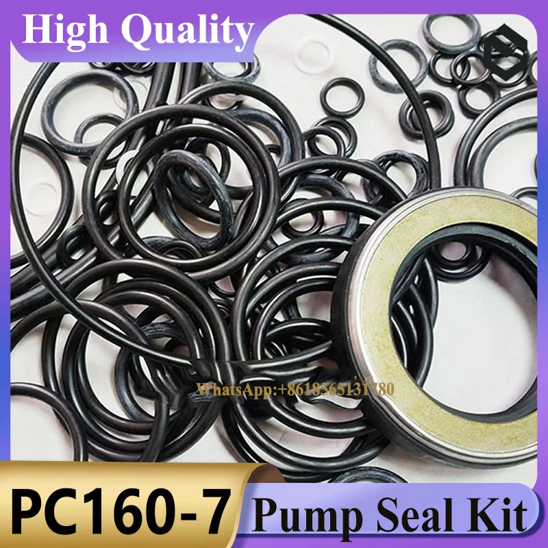 Hydraulic Pump Seal Kit for Komatsu Excavator Repair Seal Kit PC150-5 PC150-5C PC160-7 PC160-8 PC210-6 PC210-7 PC210-8 PC228
Hydraulic Pump Seal Kit for Komatsu Excavator Repair Seal Kit PC150-5 PC150-5C PC160-7 PC160-8 PC210-6 PC210-7 PC210-8 PC228