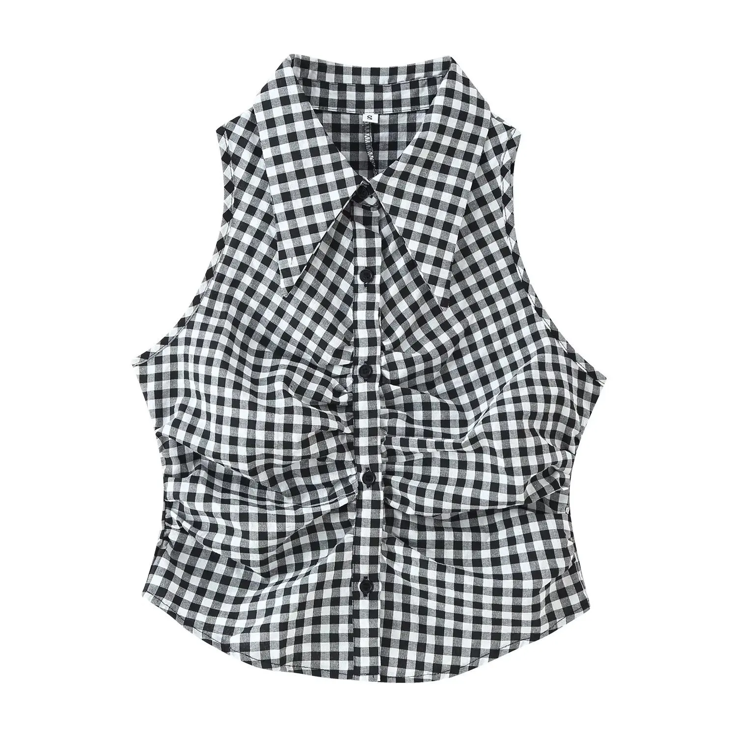 Dave&di Versatile Sleeveless Breasted Collared Shirt Top Woman Clothes Shirts & Blouses Women's Clothes Shirts Tops
Dave&di Versatile Sleeveless Breasted Collared Shirt Top Woman Clothes Shirts & Blouses Women's Clothes Shirts Tops