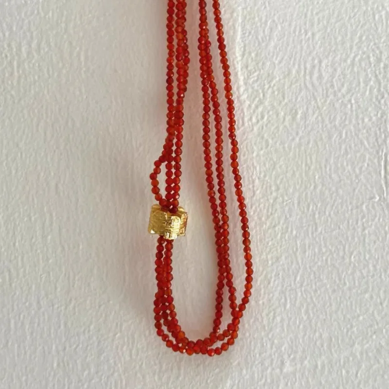 New Agate Multi-layer Necklace Light Luxury High-end Niche Item Jewelry Sweater Chain Accessories Collarbone Chain Jewelry Women
New Agate Multi-layer Necklace Light Luxury High-end Niche Item Jewelry Sweater Chain Accessories Collarbone Chain Jewelry Women