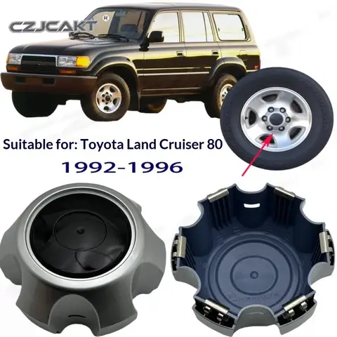 4pcs For Toyota Land Cruiser 80 FZJ80 HZJ80 1992–1996 Hubcap Wheel Cover