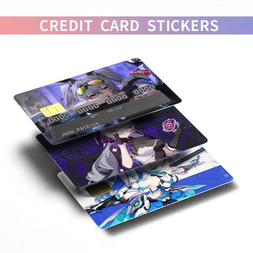 Honkai Impact Bronya Stickers Bank Credit Card Stickers Metro-Card Skin Cover Waterproof Removable Debit Covers Sticker
Honkai Impact Bronya Stickers Bank Credit Card Stickers Metro-Card Skin Cover Waterproof Removable Debit Covers Sticker