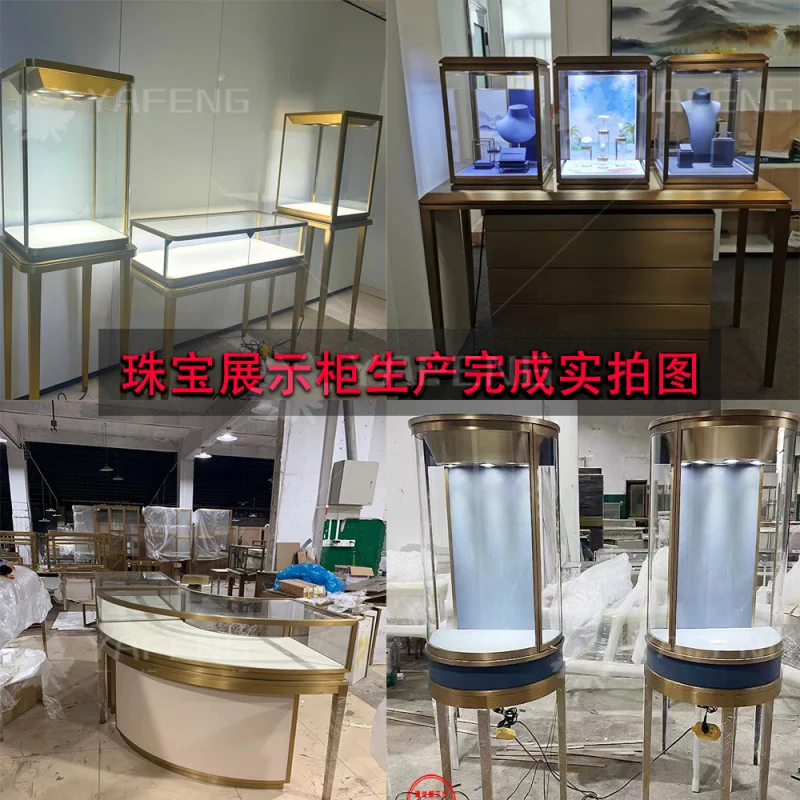 Custom. Jewelry Counter Cultural Relics Exhibition Jewelry Showcase Glass Cabinet Shopping Mall Showcase Blog Jewelry Cab
Custom. Jewelry Counter Cultural Relics Exhibition Jewelry Showcase Glass Cabinet Shopping Mall Showcase Blog Jewelry Cab