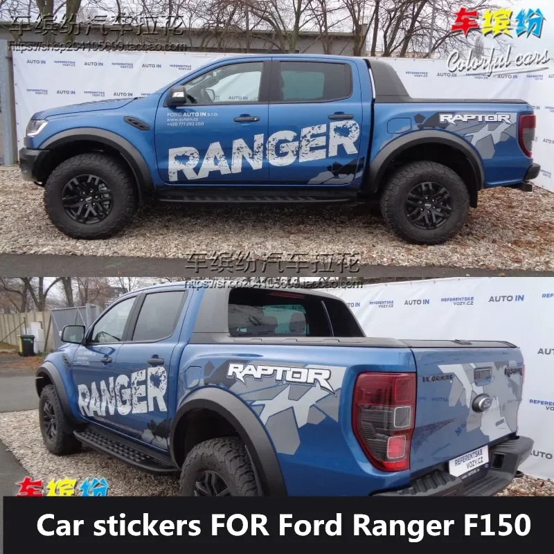 Car stickers FOR Ford Ranger F150 body decoration modified camouflage personality sports decoration decals film
Car stickers FOR Ford Ranger F150 body decoration modified camouflage personality sports decoration decals film