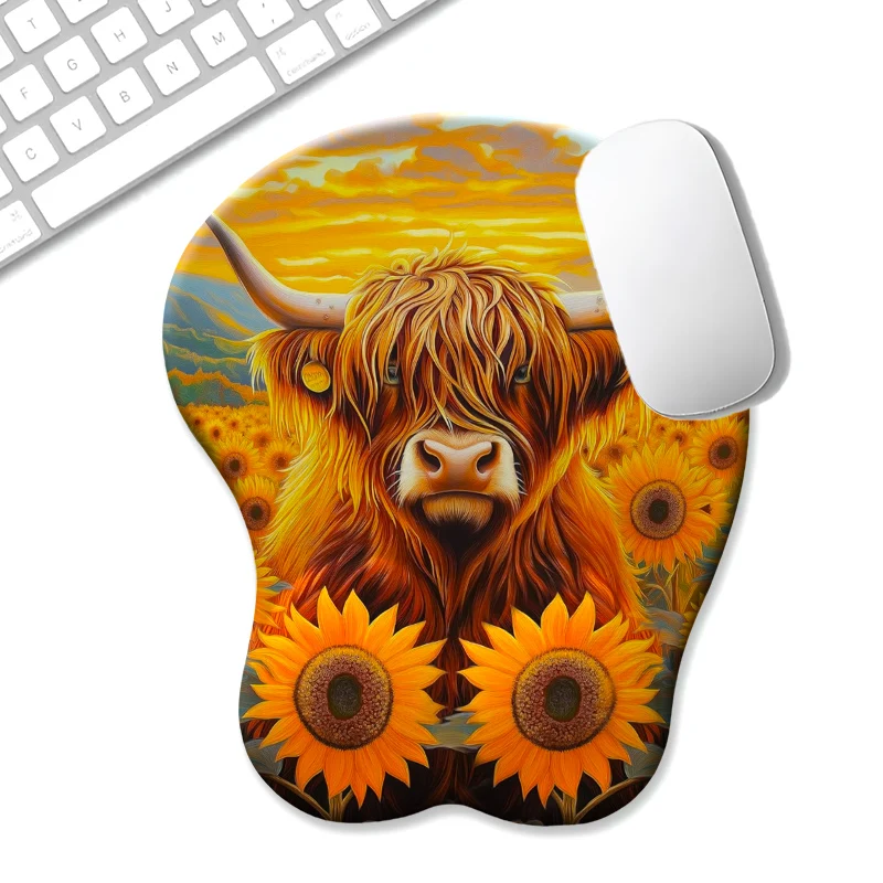 Sunflower and Ox Art Painting 3D Mouse Pad - Ergonomic Mouse Pad for Office Use and Gaming
Sunflower and Ox Art Painting 3D Mouse Pad - Ergonomic Mouse Pad for Office Use and Gaming