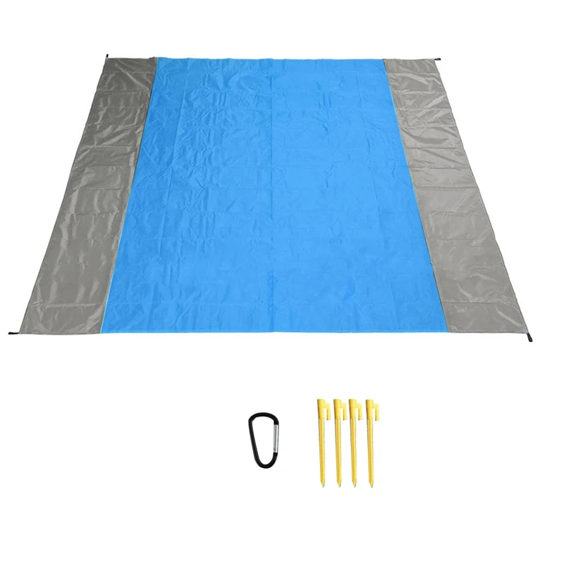 Beach Blanket With Corner Pockets Sandproof Extra Big Beach Mat Oversized Beach Blanket Waterproof For Picnic Concert
Beach Blanket With Corner Pockets Sandproof Extra Big Beach Mat Oversized Beach Blanket Waterproof For Picnic Concert