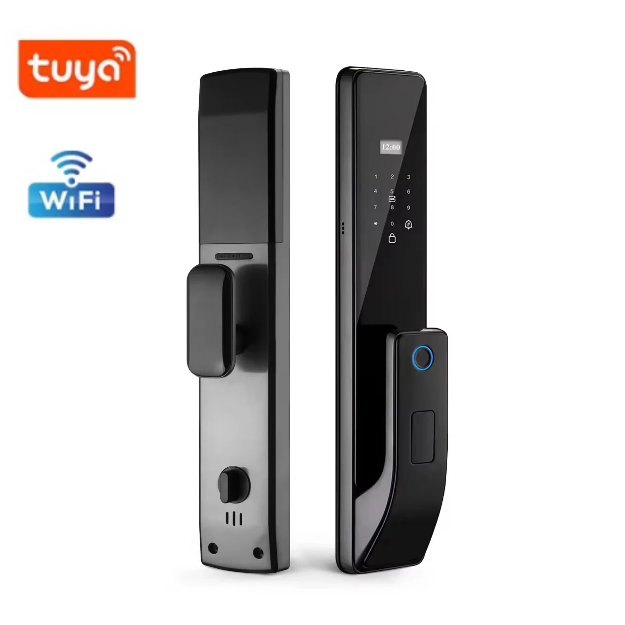 Security Digit Electric Electronic Automatic Digital Tuya Cerraduras Inteligentes Control Wifi Keys Fingerprint Door Smart Locks
Security Digit Electric Electronic Automatic Digital Tuya Cerraduras Inteligentes Control Wifi Keys Fingerprint Door Smart Locks