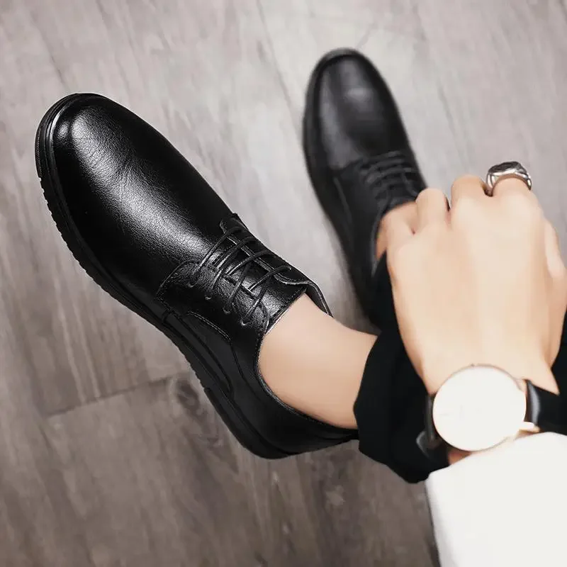 Men's Oxford Shoes Lace-up Formal Business Wedding Fashion Shoes Party Dress Luxury Leather Shoes
Men's Oxford Shoes Lace-up Formal Business Wedding Fashion Shoes Party Dress Luxury Leather Shoes