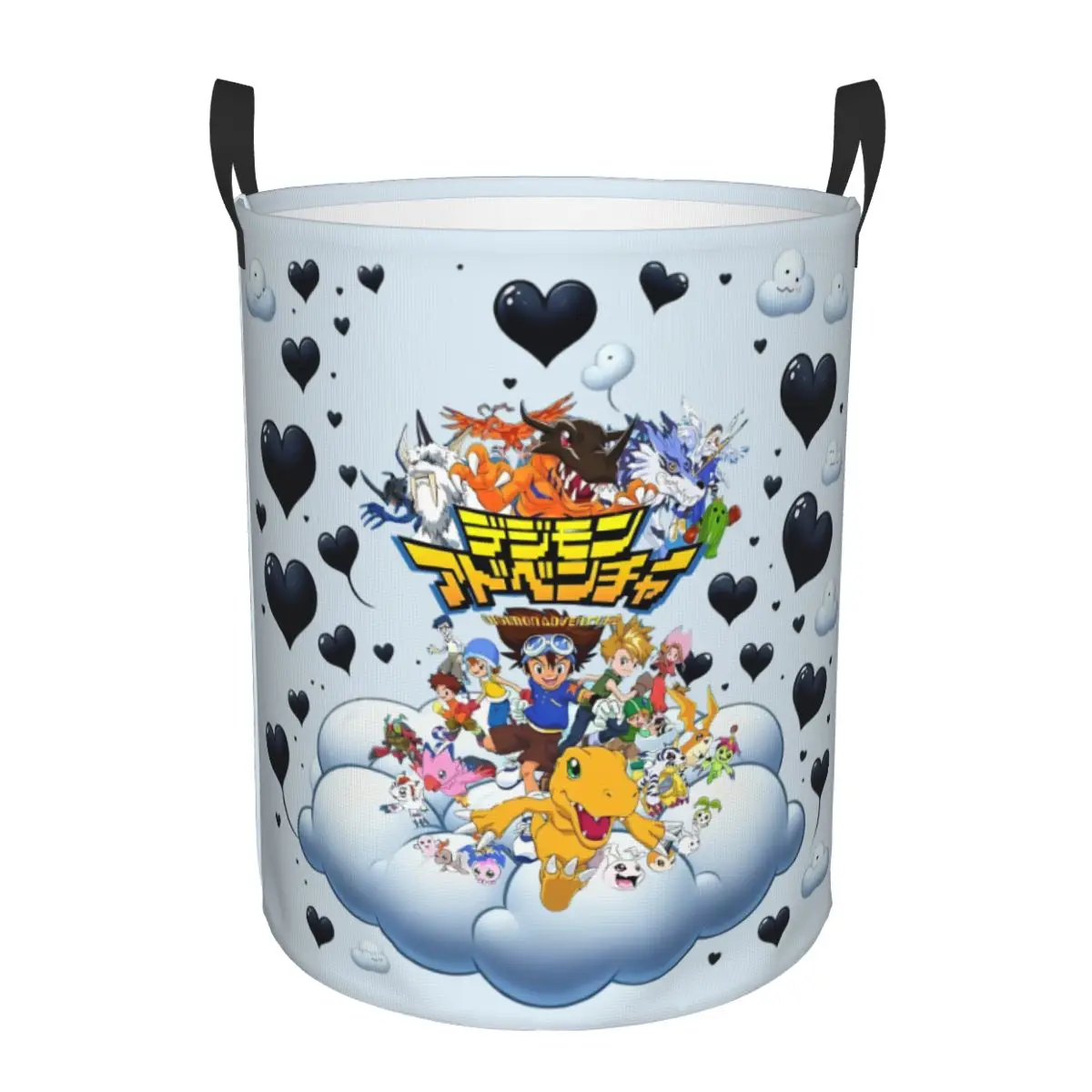 Digimon Japane Anime Manga Laundry Hamper Large Storage Basket Video Game Living Room Laundry Organization
Digimon Japane Anime Manga Laundry Hamper Large Storage Basket Video Game Living Room Laundry Organization