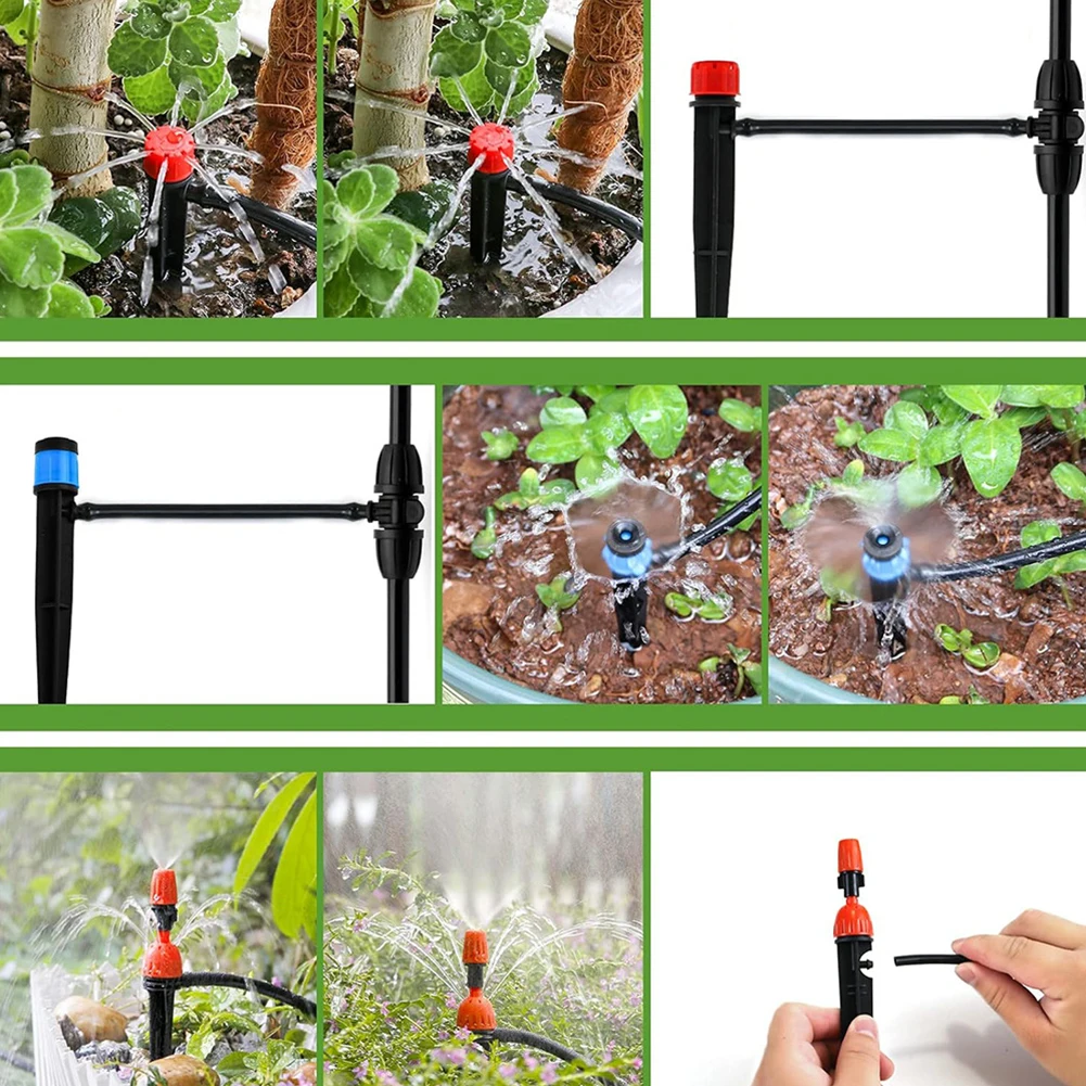 As Shown Automatic Watering System Adjustable Ejectors Dual-Line Coverage Efficient Water Distribution For Gardens
As Shown Automatic Watering System Adjustable Ejectors Dual-Line Coverage Efficient Water Distribution For Gardens