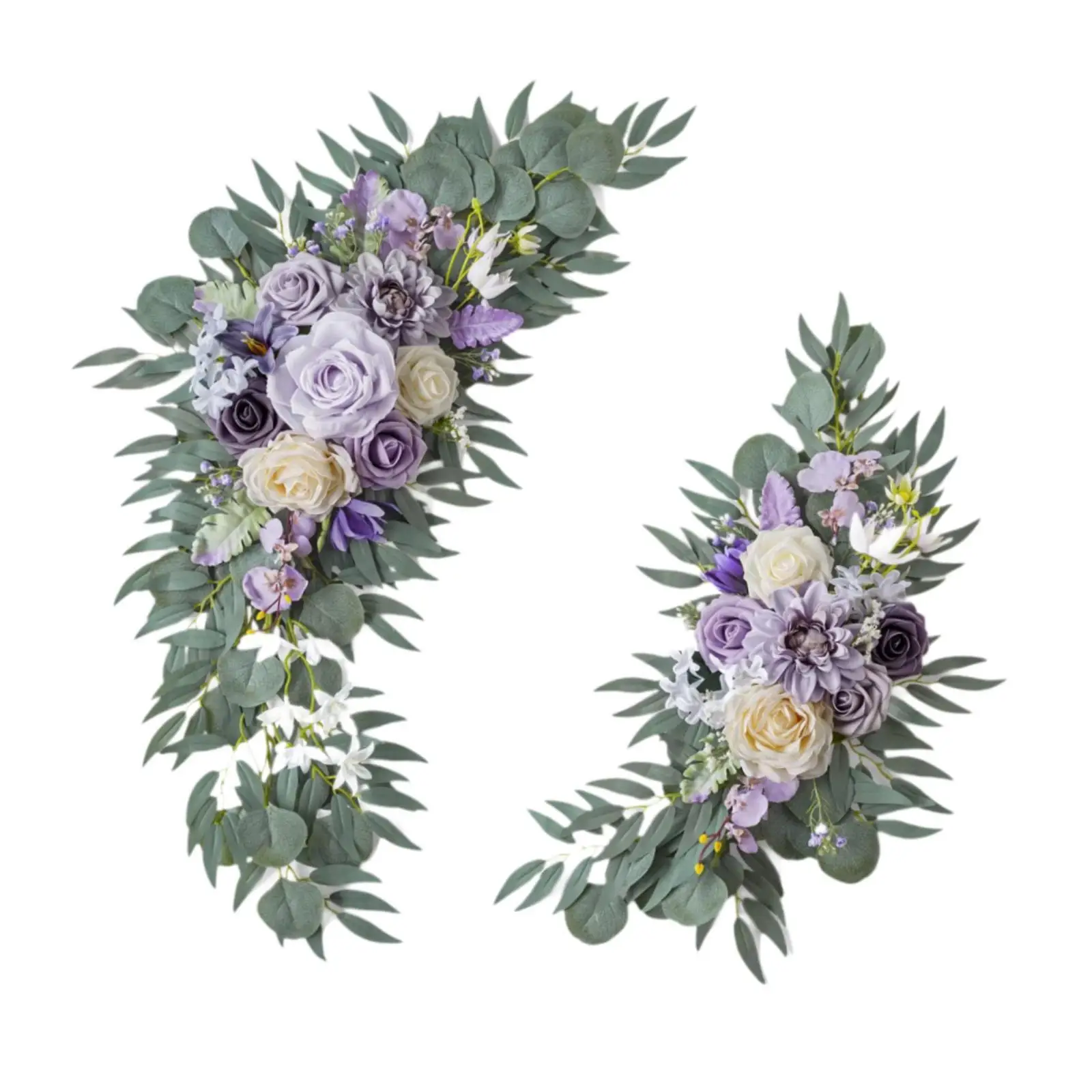 2Pcs Wedding Arch Flowers Floral Backdrop Centerpiece Artificial Flower Swags Backdrop Decor for Wall Window Wedding Chair
2Pcs Wedding Arch Flowers Floral Backdrop Centerpiece Artificial Flower Swags Backdrop Decor for Wall Window Wedding Chair