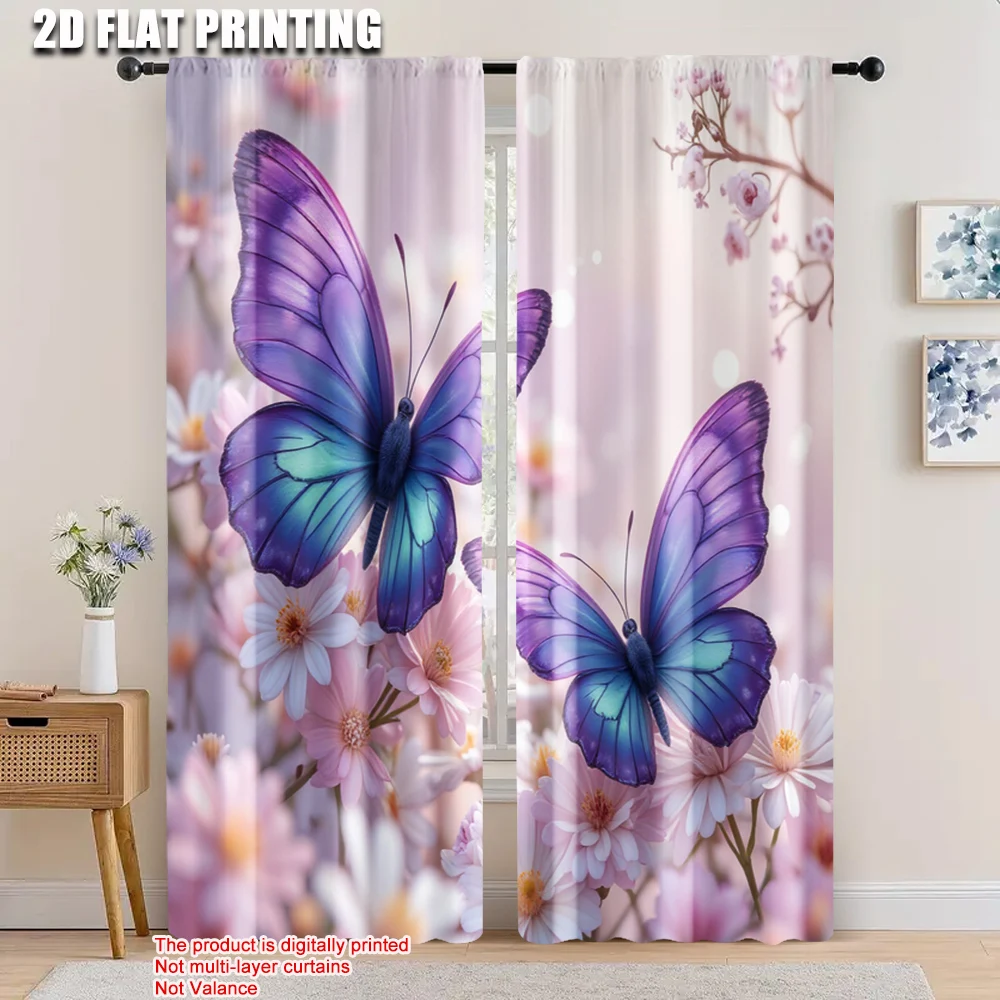 2pcs, 2D flat printing Party Curtains one butterfly Versatile 100% Polyester,Without Electricity Family Party Suitable for
2pcs, 2D flat printing Party Curtains one butterfly Versatile 100% Polyester,Without Electricity Family Party Suitable for