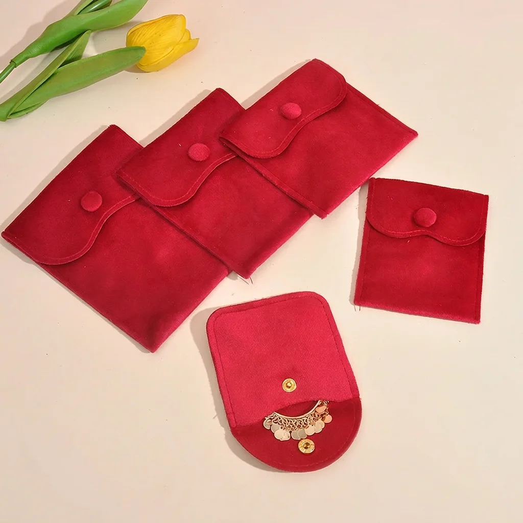 Clasp Closure Pouch Elegant Flip-Top Jewelry Bag Velvet Jewelry Storage Pouch Soft Velvet Collectibles Bag For Jewelry Storage
Clasp Closure Pouch Elegant Flip-Top Jewelry Bag Velvet Jewelry Storage Pouch Soft Velvet Collectibles Bag For Jewelry Storage
