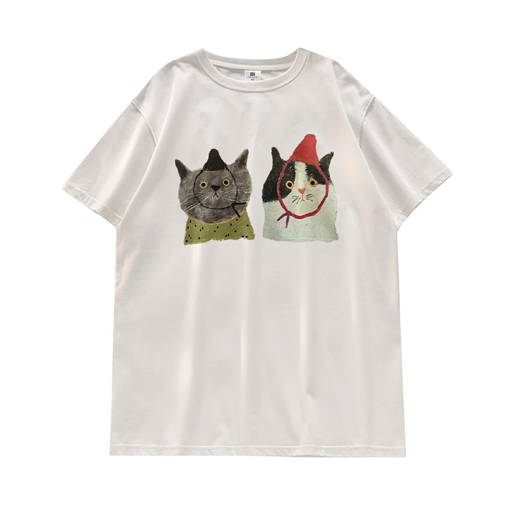 Streetwear Pet Dogs Cats Graphic Tees Women's T-shirt Y2k Casual Tops Female Clothes Girls Korean Fashion Kawaii Harajuku Blouse
Streetwear Pet Dogs Cats Graphic Tees Women's T-shirt Y2k Casual Tops Female Clothes Girls Korean Fashion Kawaii Harajuku Blouse
