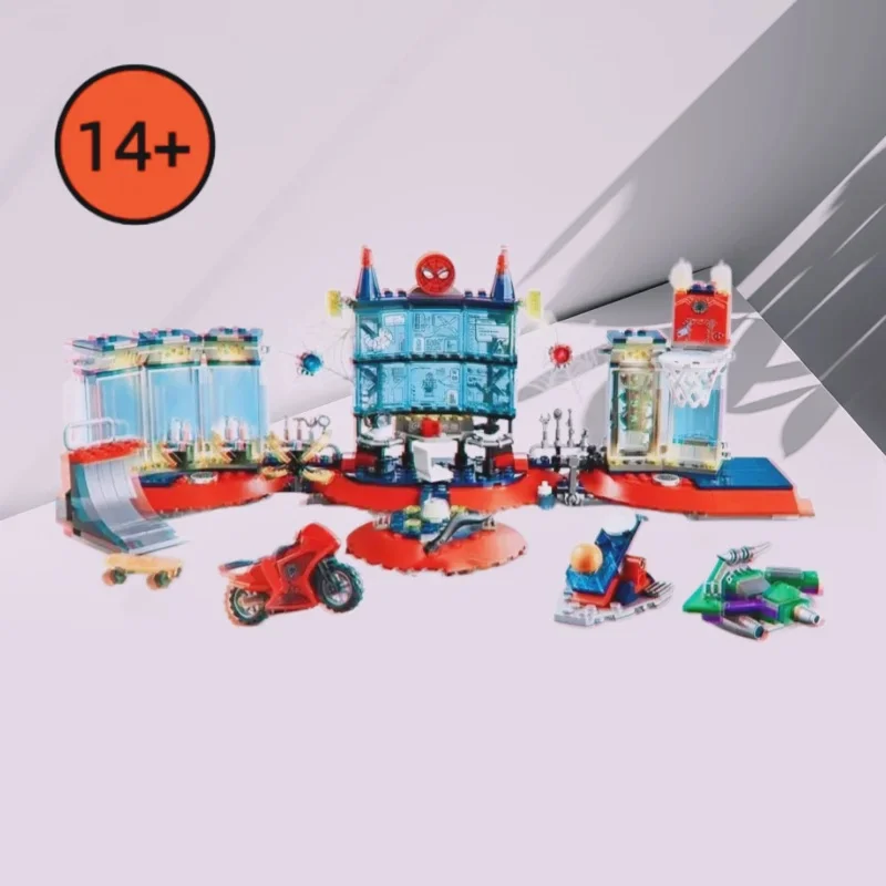 Classic Movie Theme 507PCS New Attack on the Spider Base Display Building Blocks Model Bricks Creative Toys Birthday Gifts
Classic Movie Theme 507PCS New Attack on the Spider Base Display Building Blocks Model Bricks Creative Toys Birthday Gifts