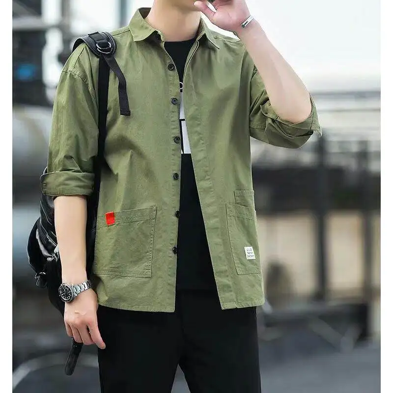 Men's Casual Work Shirt Jacket Summer Construction Site Wear Resistant Dirtproof Sun Protection Long Sleeve Fashion City Style
Men's Casual Work Shirt Jacket Summer Construction Site Wear Resistant Dirtproof Sun Protection Long Sleeve Fashion City Style