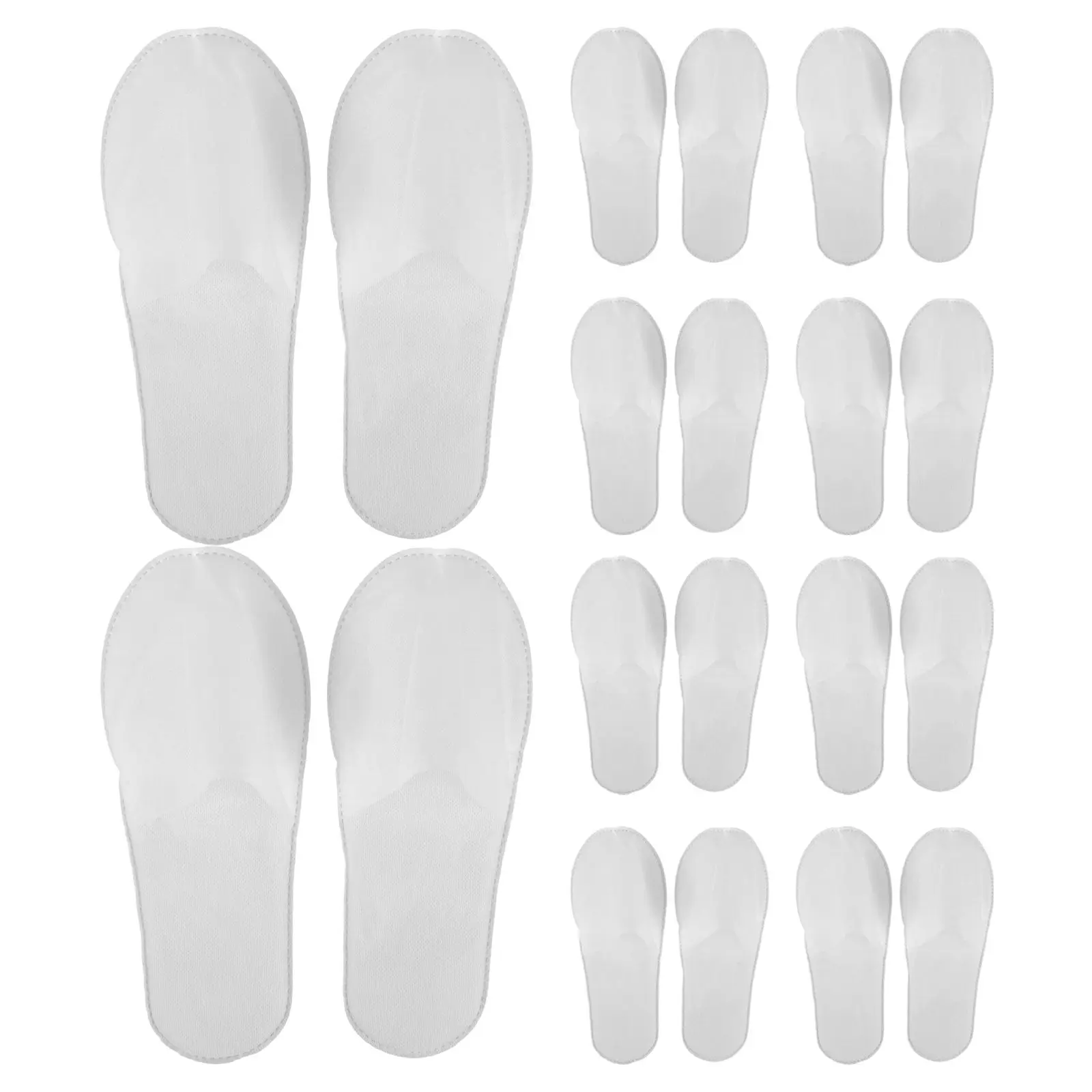 20 Pcs Disposable Slippers Hotel Spa Bridal Guest House Foldable Lightweight Non Slip Bath Home Comfortable Pedicure Massage
20 Pcs Disposable Slippers Hotel Spa Bridal Guest House Foldable Lightweight Non Slip Bath Home Comfortable Pedicure Massage