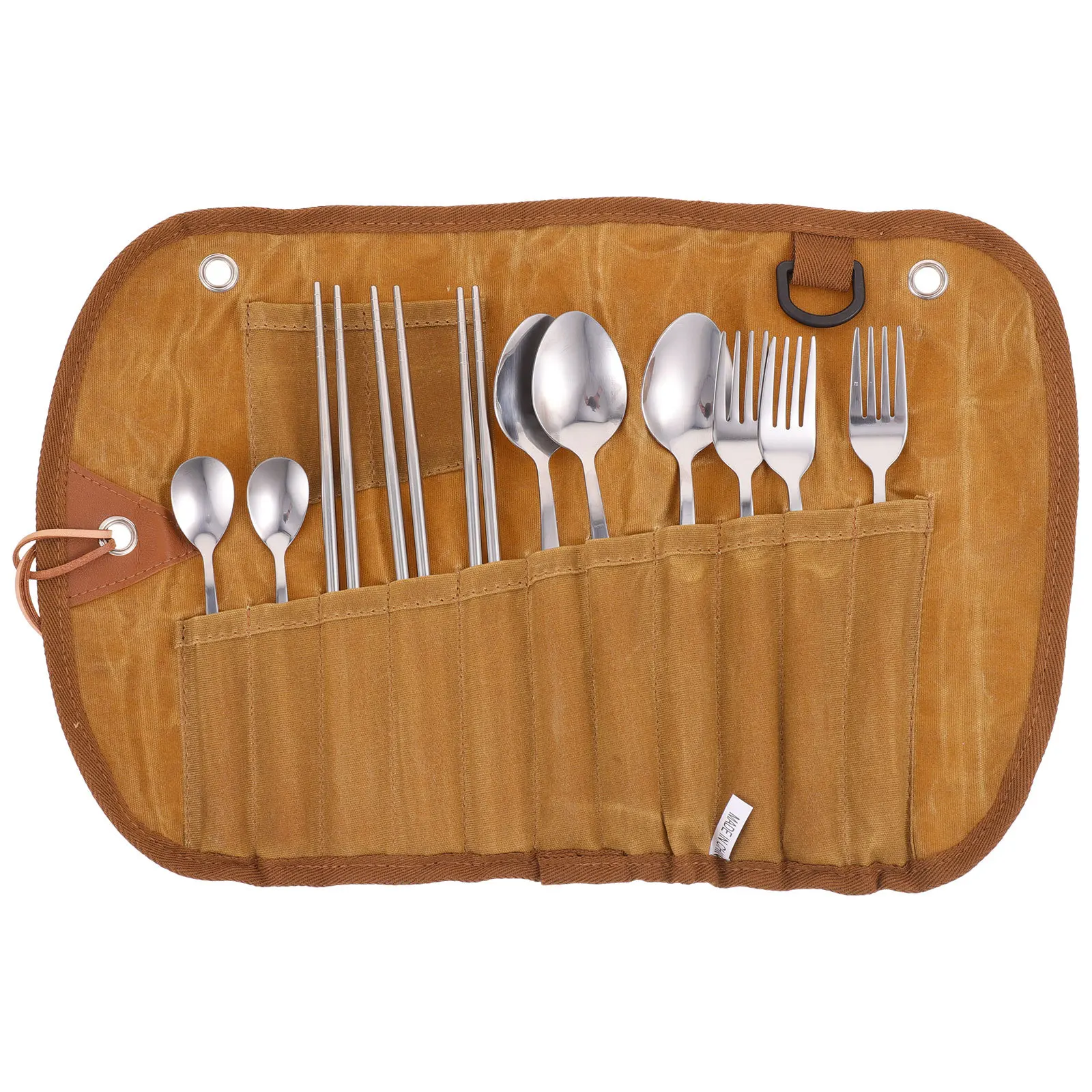 1Set Camping Tableware Organizer Portable Cutlery Set Picnic Flatware Roll Storage Bag Outdoor Supplies Picnic Cutlery Roll
1Set Camping Tableware Organizer Portable Cutlery Set Picnic Flatware Roll Storage Bag Outdoor Supplies Picnic Cutlery Roll