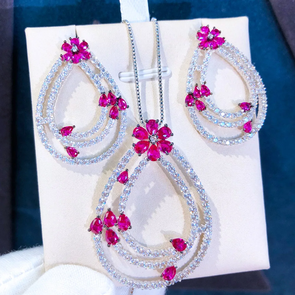GODKI New African 2Pcs Flower Jewelry Sets For Women Wedding Party Zircon CZ African Dubai Bridal Jewelry Set Dance Party
GODKI New African 2Pcs Flower Jewelry Sets For Women Wedding Party Zircon CZ African Dubai Bridal Jewelry Set Dance Party