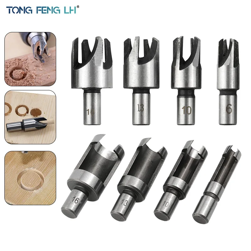 High-Carbon Steel Cylinder Claw-Type Round Log Dowel Hole Opener Durable Wood Plug Remover Drill Bit Set for Woodworking
High-Carbon Steel Cylinder Claw-Type Round Log Dowel Hole Opener Durable Wood Plug Remover Drill Bit Set for Woodworking
