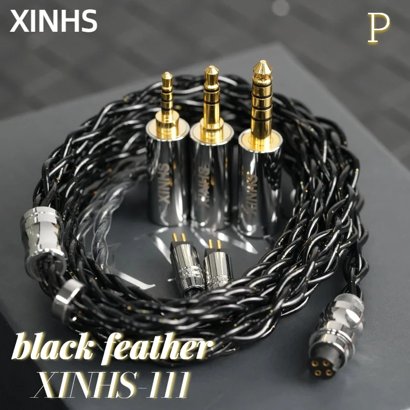 XINHS-111 Multi-Element Conductor 3-in-1 Upgrade Cable 2PIN QDC MMCX IEM Interchangeable 2.5mm/3.5mm/4.4mm Plug Cable for MK4
XINHS-111 Multi-Element Conductor 3-in-1 Upgrade Cable 2PIN QDC MMCX IEM Interchangeable 2.5mm/3.5mm/4.4mm Plug Cable for MK4