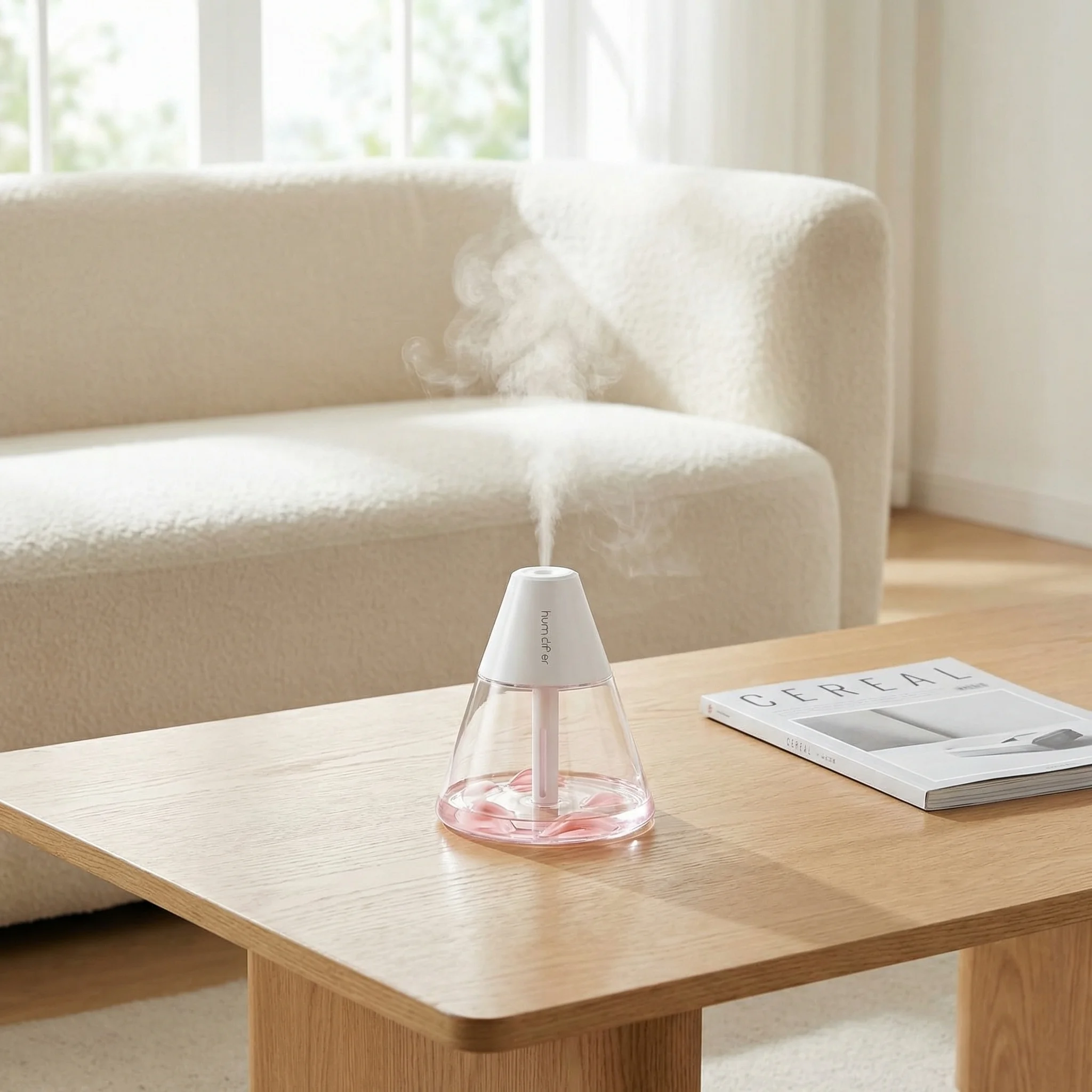Smart Humidifier 260ml with Humidity Sensor | 23dB Quiet, 6H Runtime & Night Light for Bedroom
Smart Humidifier 260ml with Humidity Sensor | 23dB Quiet, 6H Runtime & Night Light for Bedroom