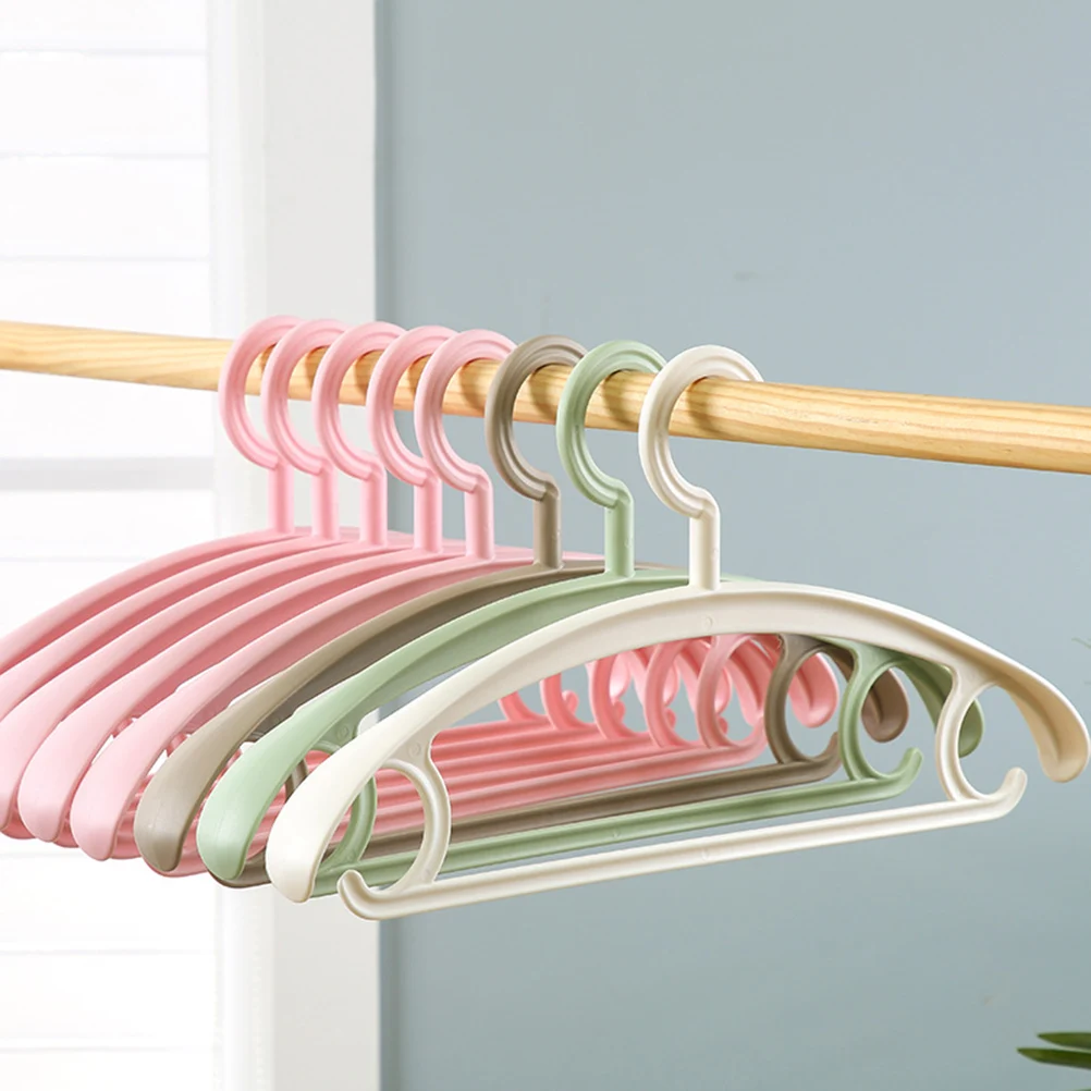 5PCS Thickened Hangers Non Slip Hangers Non slip Beautiful Color Design Clothes Racks Simple Hanger Set
5PCS Thickened Hangers Non Slip Hangers Non slip Beautiful Color Design Clothes Racks Simple Hanger Set