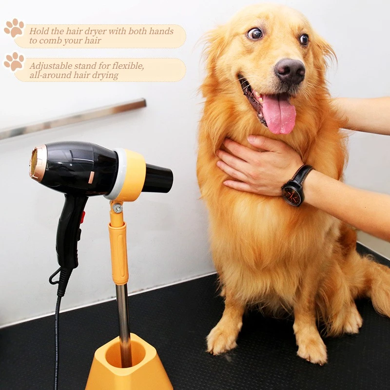 Pet Hair Dryer Holder with Storage Tray Box 180 Degree Rotatable Hair Dryer Display Stand Heavy Base Sturdy Durable Dog Rack
Pet Hair Dryer Holder with Storage Tray Box 180 Degree Rotatable Hair Dryer Display Stand Heavy Base Sturdy Durable Dog Rack