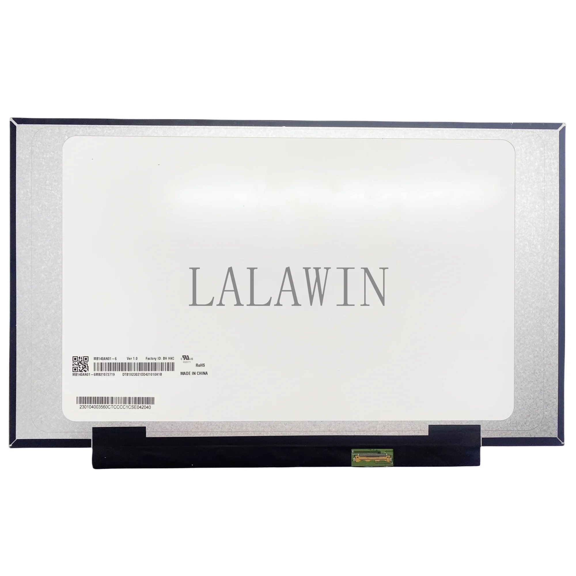 MB140AN01-6 14 inch 1366x768 30 pins Laptop LCD screen Replacement Display Panel Matrix
MB140AN01-6 14 inch 1366x768 30 pins Laptop LCD screen Replacement Display Panel Matrix