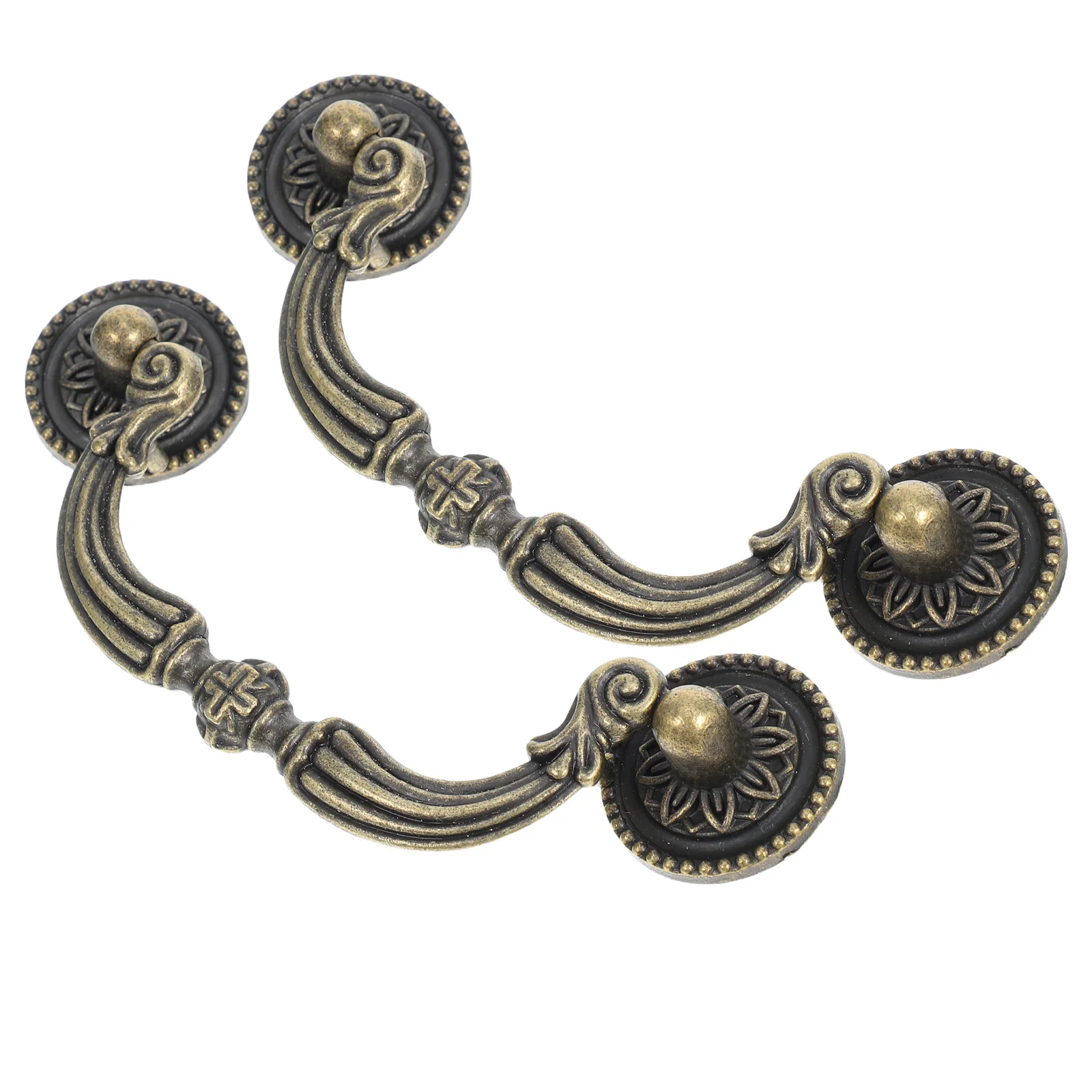 2Pcs Vintage Drawer Pull Handles with European Finish for Dresser Cabinet Wardrobe Furniture Vintage Pulls Handles
2Pcs Vintage Drawer Pull Handles with European Finish for Dresser Cabinet Wardrobe Furniture Vintage Pulls Handles