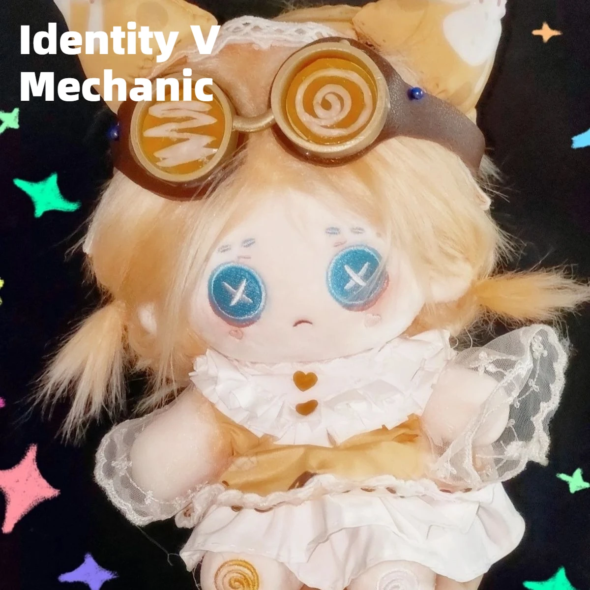 Identity V ambitus Механик коллеги квадратический элемент Высокий внешний вид 20 см Голая нарядная хлопковая кукла Q-милый подарок на день рождения 
Identity V ambitus Механик коллеги квадратический элемент Высокий внешний вид 20 см Голая нарядная хлопковая кукла Q-милый подарок на день рождения