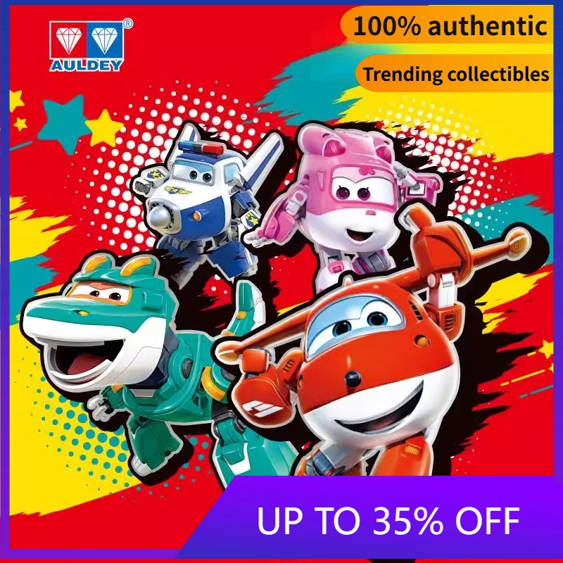 Auldey Super Wings Jett & Tino Transforming Toys - Classic Easy Transformation Combiner Set(Gift for Kids)Translation Notes
Auldey Super Wings Jett & Tino Transforming Toys - Classic Easy Transformation Combiner Set(Gift for Kids)Translation Notes