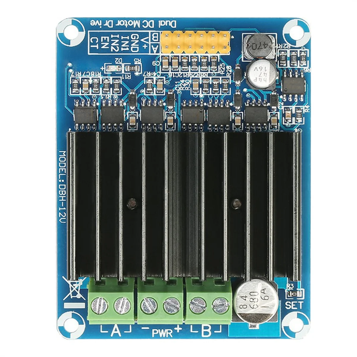 DC 5-15 V 30 A Dual Channel H Bridge Motor Driver Module Bread Board Controller DHB-01A DC Motor Driver Board-Elect
DC 5-15 V 30 A Dual Channel H Bridge Motor Driver Module Bread Board Controller DHB-01A DC Motor Driver Board-Elect