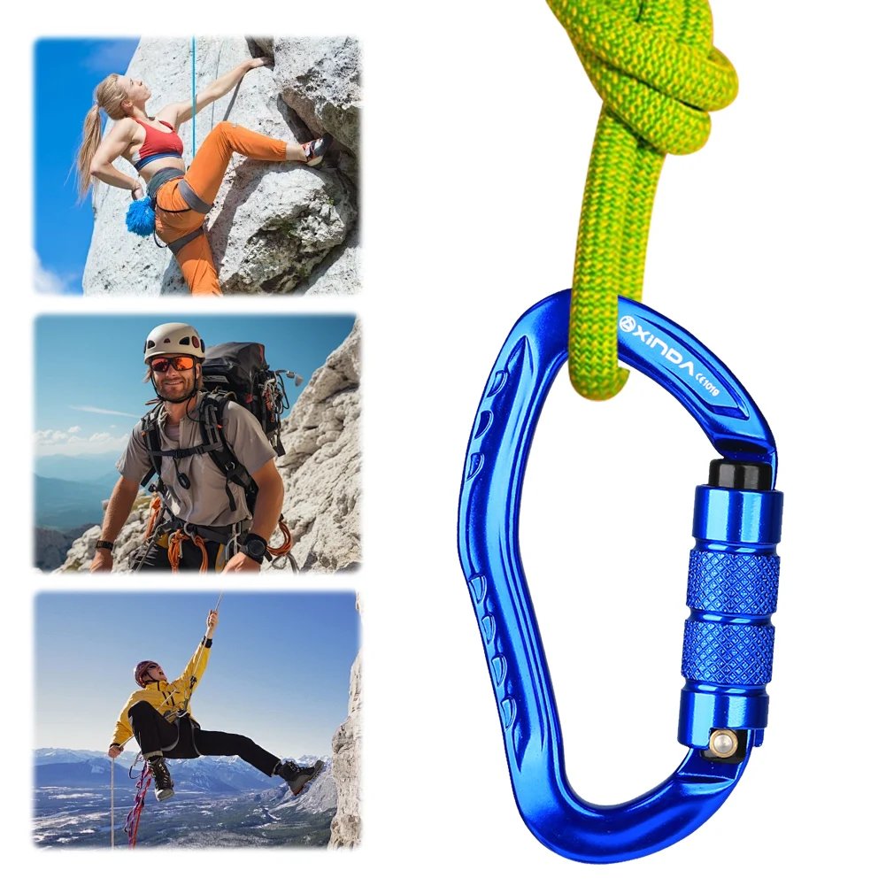 Rock Climbing Carabiner Professional Safety Buckle Multi-Function Carabiner Clips Auto Locking Carabiners for Camping Hiking
Rock Climbing Carabiner Professional Safety Buckle Multi-Function Carabiner Clips Auto Locking Carabiners for Camping Hiking