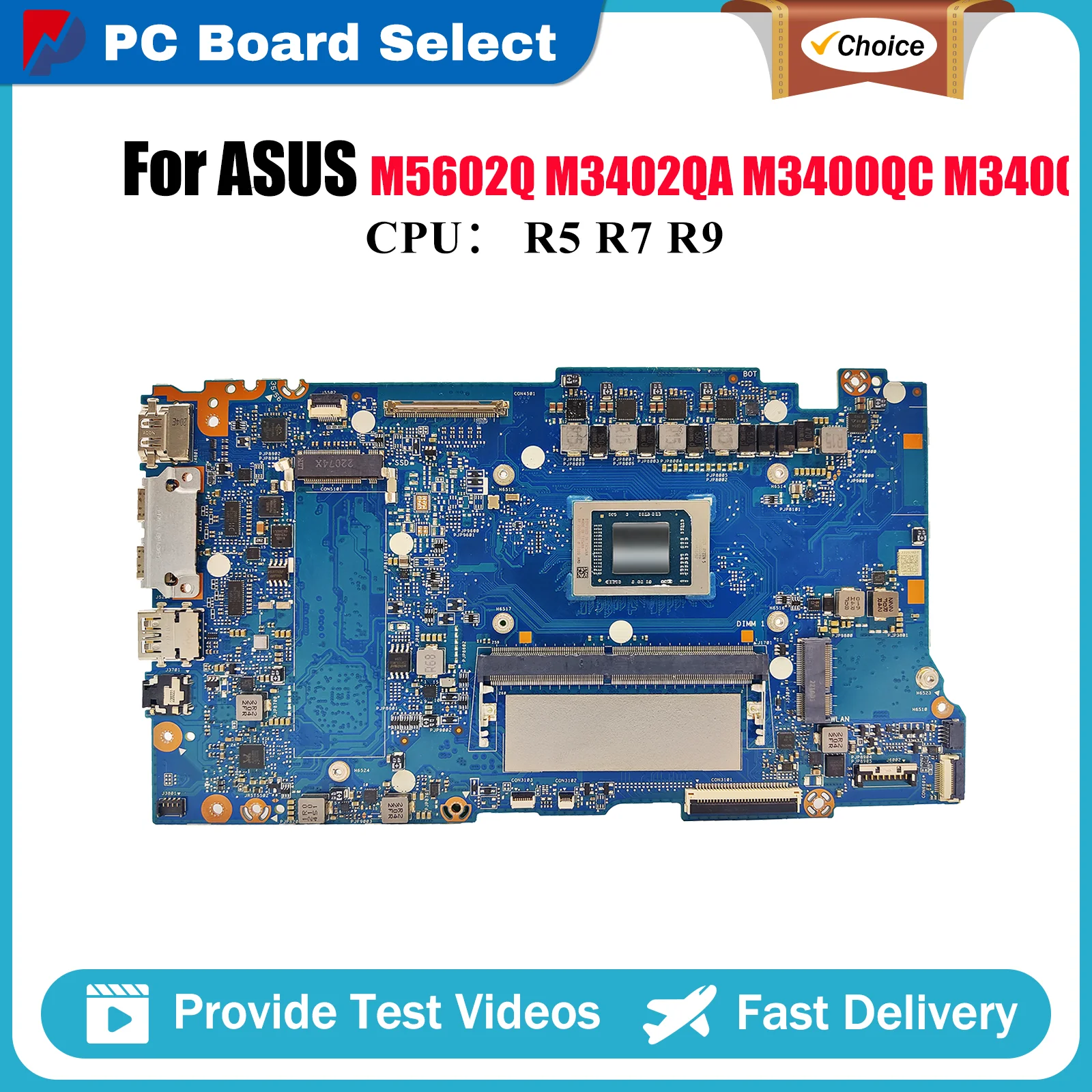 M3402QA Материнская плата для ноутбука ASUS VivoBook M3402Q M5602Q M3402QA Материнская плата для ноутбука с процессором R5 R7 R9, 100% тестирование, ОК, быстрая доставка
M3402QA Материнская плата для ноутбука ASUS VivoBook M3402Q M5602Q M3402QA Материнская плата для ноутбука с процессором R5 R7 R9, 100% тестирование, ОК, быстрая доставка