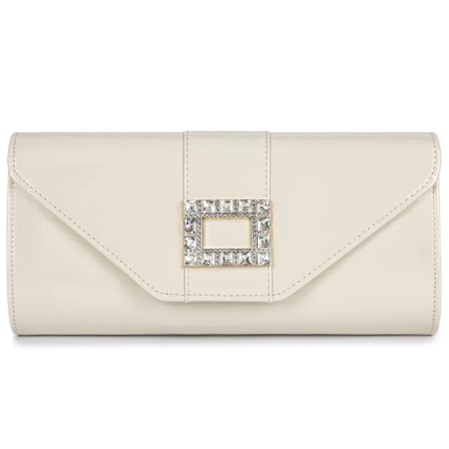Patent Leather Envelope Flap Clutch Classic Elegant Evening Bag Rhinestones Purses Stylish Dress Purse
Patent Leather Envelope Flap Clutch Classic Elegant Evening Bag Rhinestones Purses Stylish Dress Purse